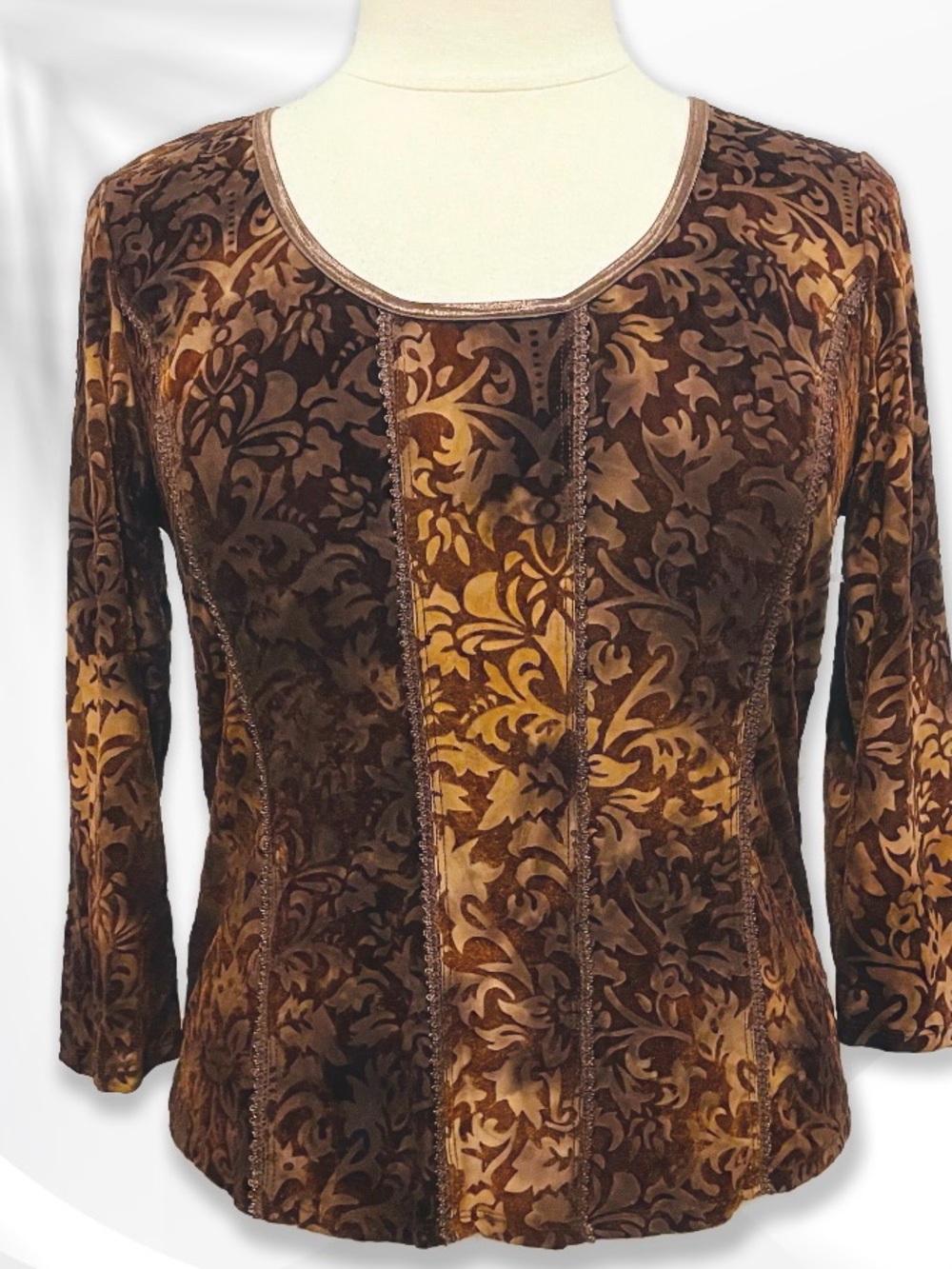 Velvet Burnout Top XL (M-L)